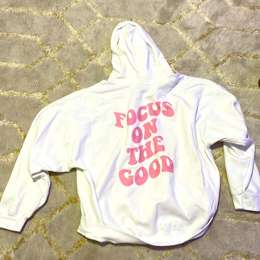 Preppy oversized hoodie